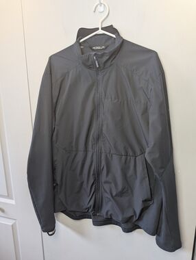 Arc’teryx A2B Comp Men Mid Season Coat Size XL Gray Color Mix Of Wool Full Zip